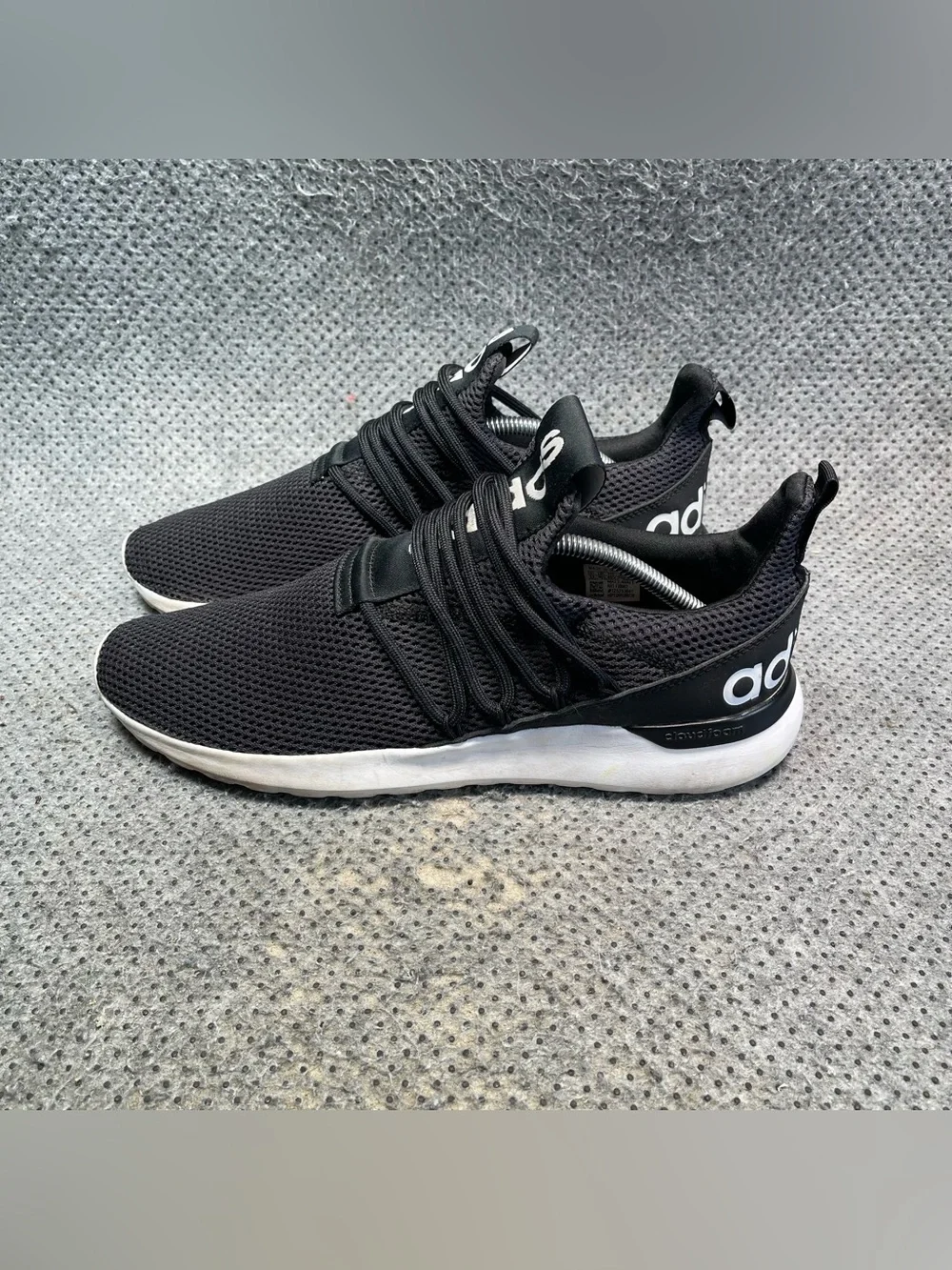 Adidas Lite Racer Adapt 3.0 Black Running Shoes Size 11 Men’s